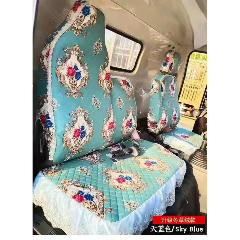 江淮骏铃轻卡座套A8E3E6V5V6V8恺达X5X6单排双排货车四季全包座垫