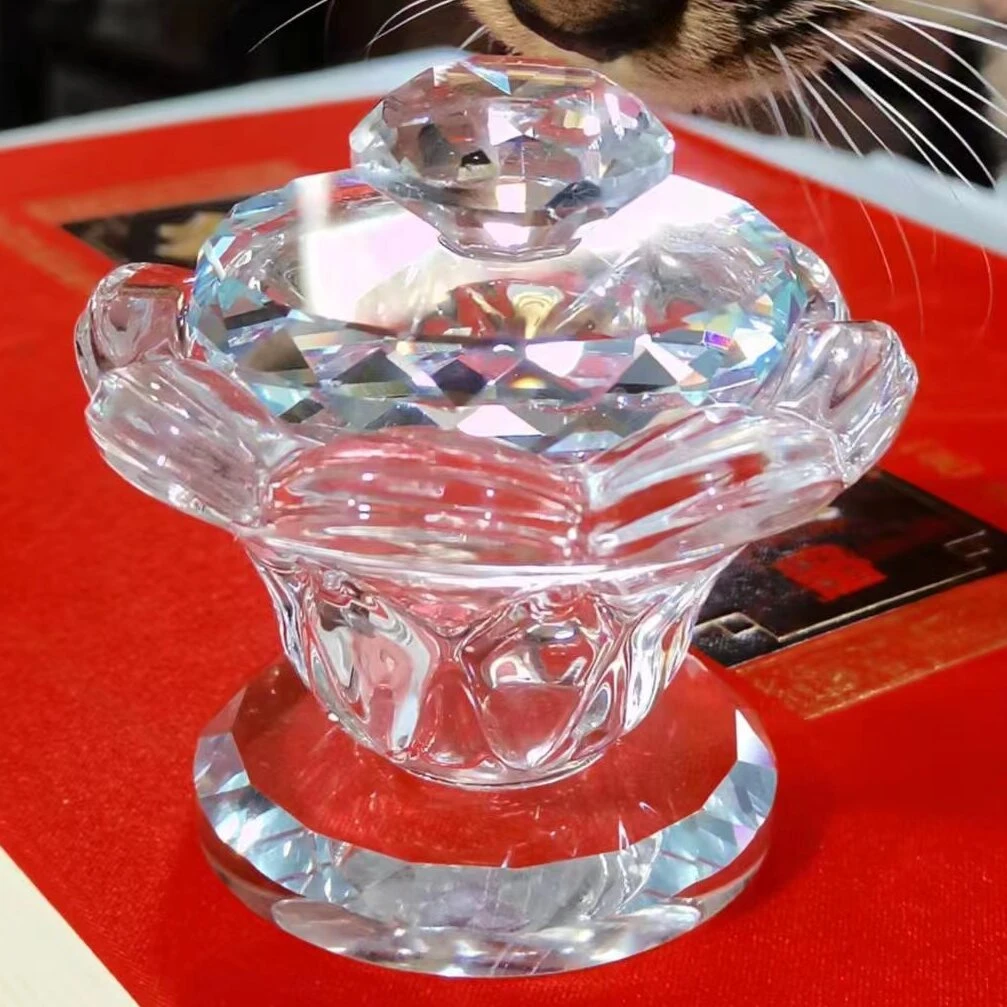 【活动】【水晶墨碟】（赠一个6cm花生笔搁颜色随机）不干墨 易清洗