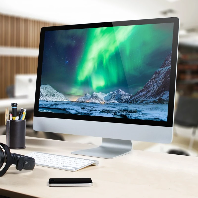 27寸一体机电脑全套大屏酷睿i5i7i9高配置办公家用学习一体式电脑