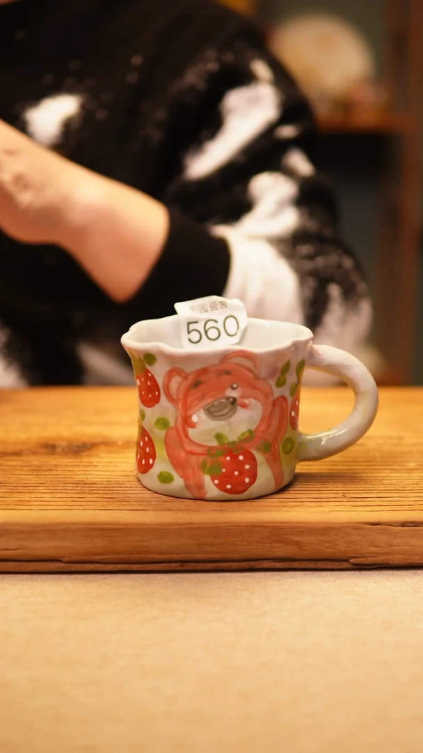 【闪购商品】@@陶园瓷舍@@纯手工手绘高温釉下彩