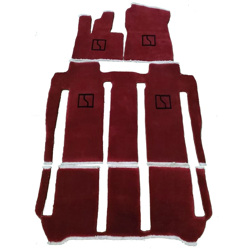 极氪009 001 X 007纯羊毛汽车脚垫专车专用环保