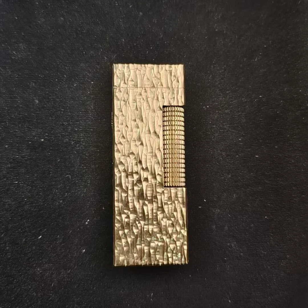 DXL金色陨石坑充气打火机