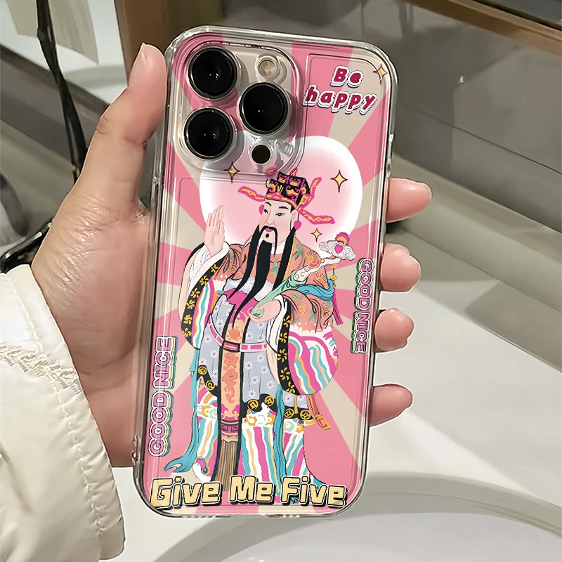 真兴财神爷手机壳适用苹果/华为/荣耀/oppo/vivo/小米/红米