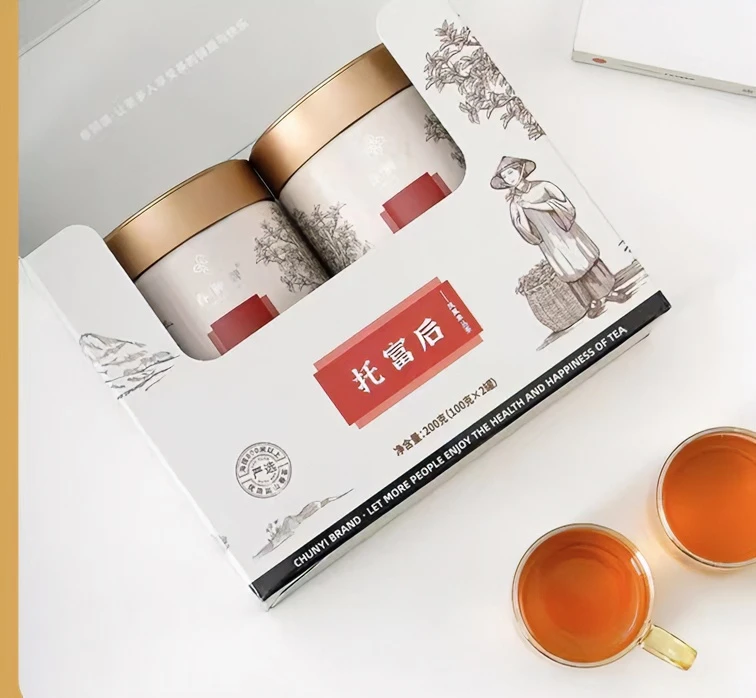 春颐牌 潮州一采摘制茶持久清香型200克礼盒装鸭屎香持久金黄好茶