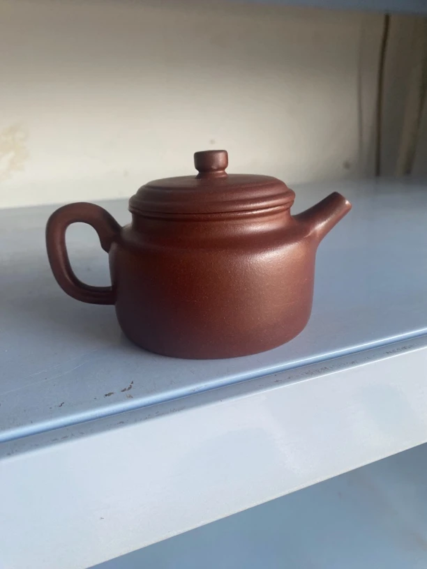 本山原矿大红泥龙血砂紫砂壶