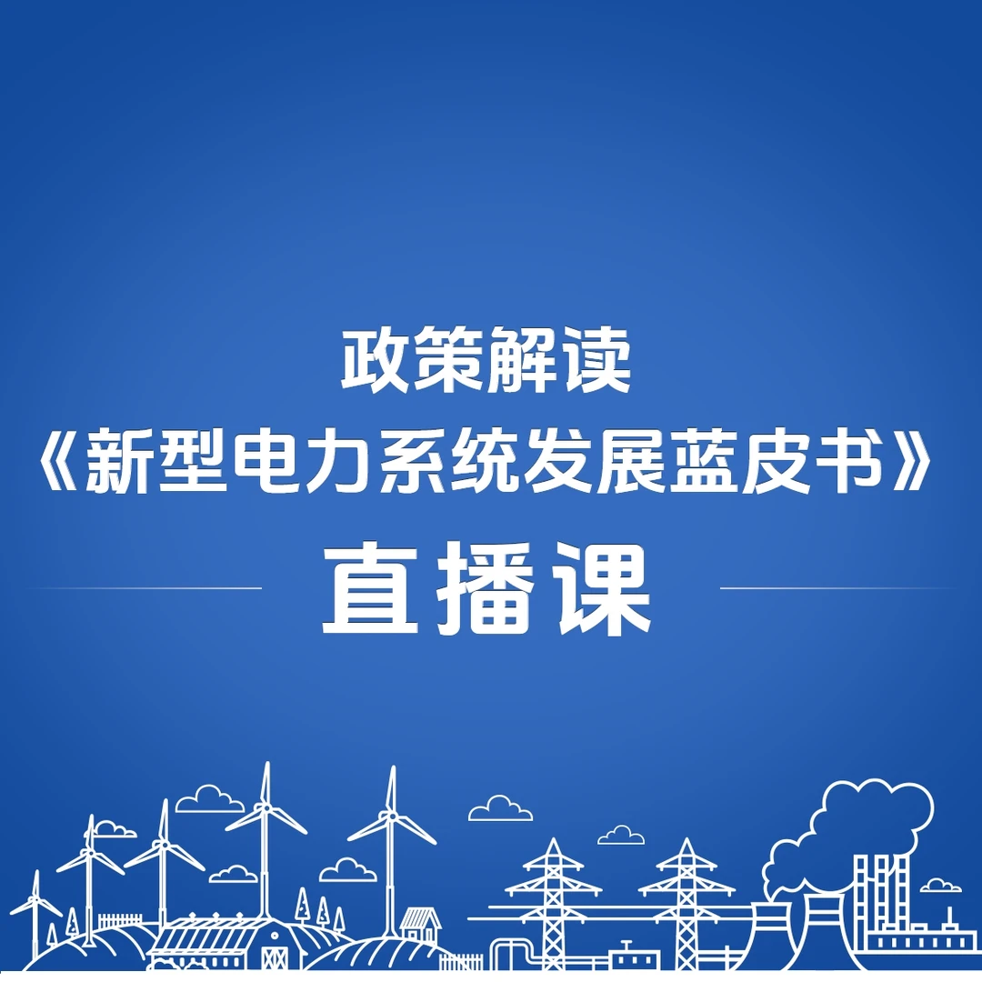 《新型电力系统发展蓝皮书》解读