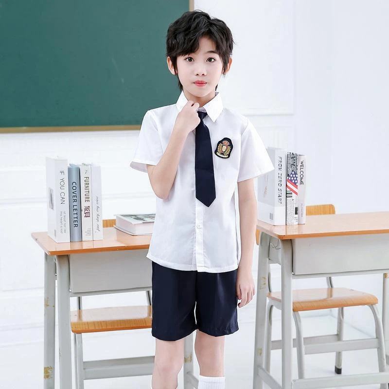 儿童领带配饰男女童宝宝表演礼服校服幼儿蝴蝶结衬衣免系小孩配饰