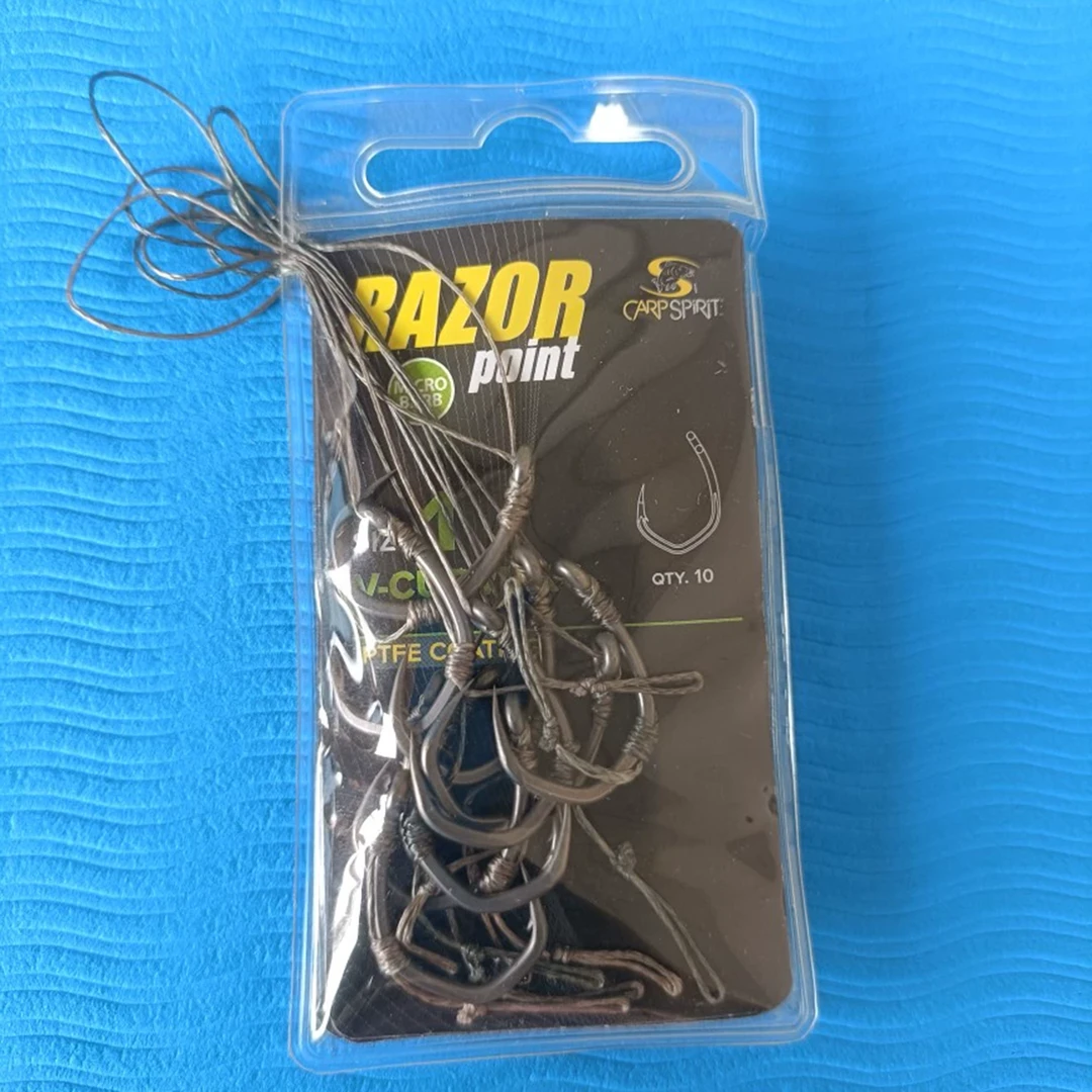 3店西班牙鲤鱼精神鱼钩1号2号绑好钩1号钩门14毫米2号钩门12毫米