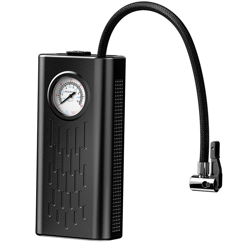 便携车载无线充气泵汽车电动摩托轮胎篮球补气高压快速打气筒泰鹿