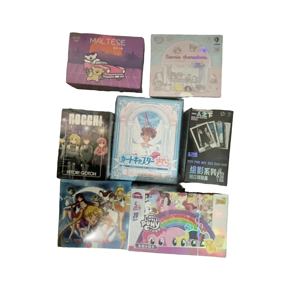 7种ip收藏卡盲盒推推