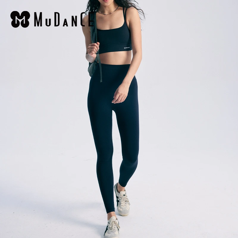 MuDance3D秋天穿搭无缝干爽瑜伽裤超薄遮肉紧身瑜伽裤24200PT109