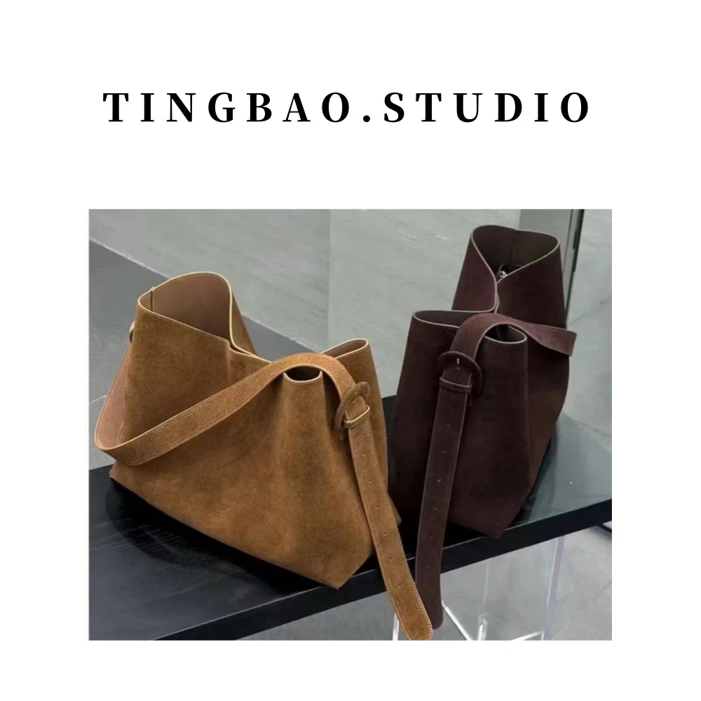 【美拉德】秋冬磨砂通勤大容量单肩包（40*15*28.5cm）  8560