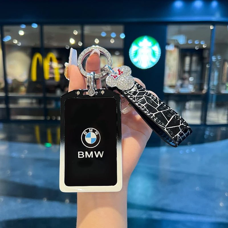 适用于宝马24款卡片钥匙套23款X5L新5系535le新7系卡套X1X5X7金属