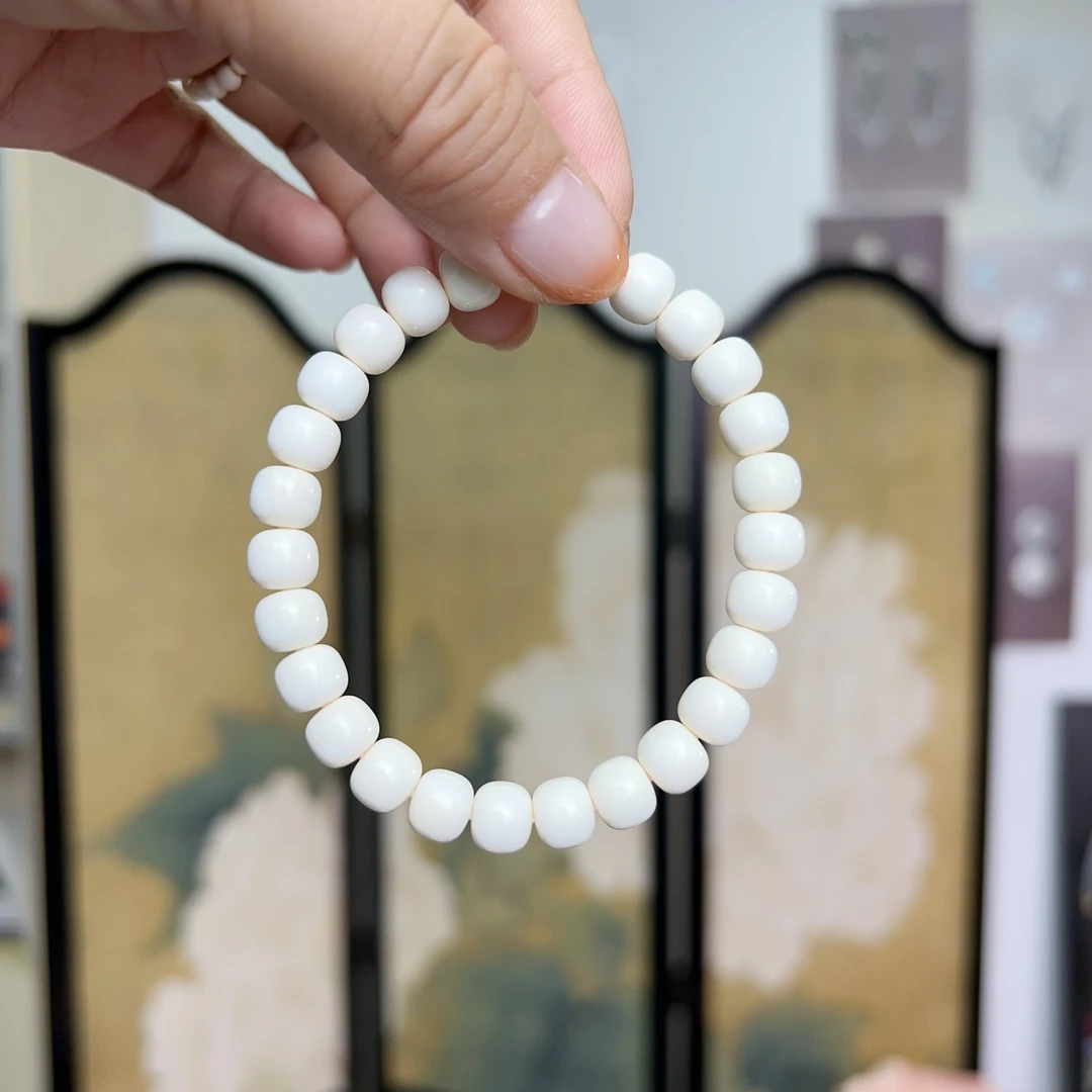 猛犸牙老型珠手串8x7mm