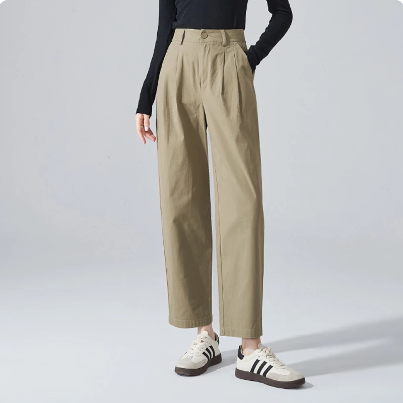 【逸阳断码清仓】秋季气球裤不易皱哈伦裤宽松直筒裤休闲裤 15-3