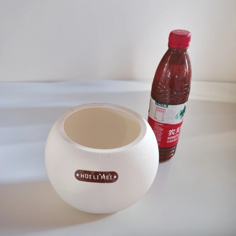 塑料圆球水培盆懒人花盆有定植篮棵栽培花插仿真花直径尺寸适中