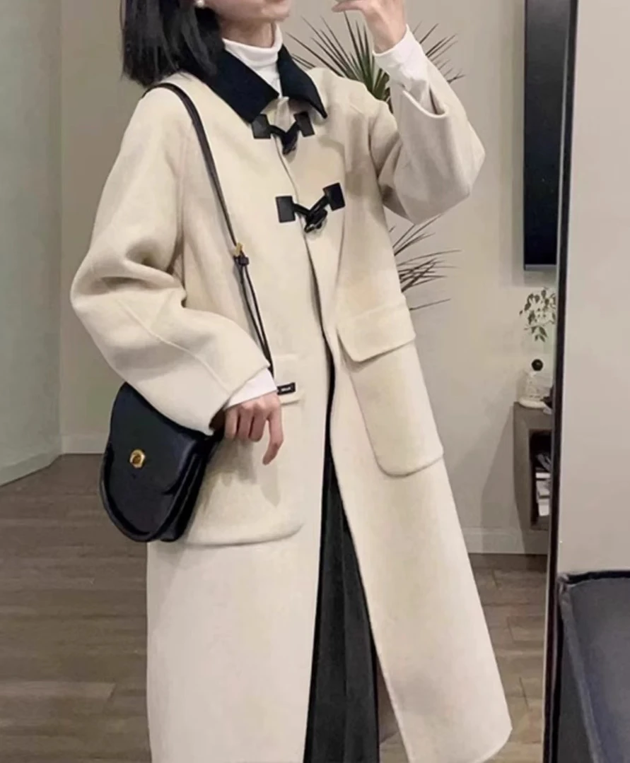 【611-620】2024秋冬新款双面羊毛大衣