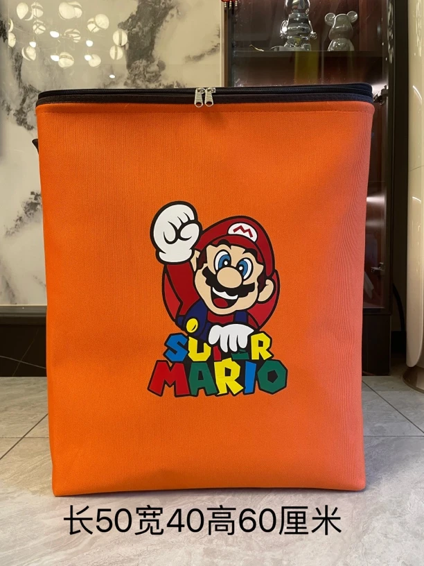 120升（钢圈款）大容量被子衣物收纳筐（带盖子）搬家防潮防霉收纳袋