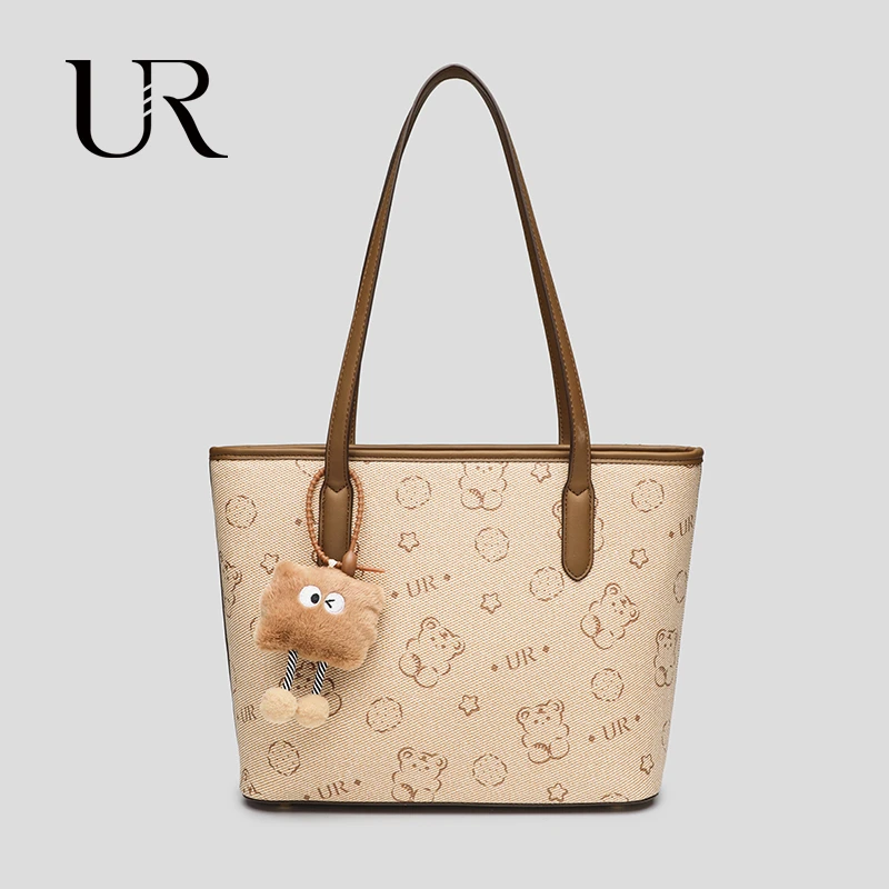 【真真专属】UR新款公仔托特包休闲百搭单肩包时尚斜挎包