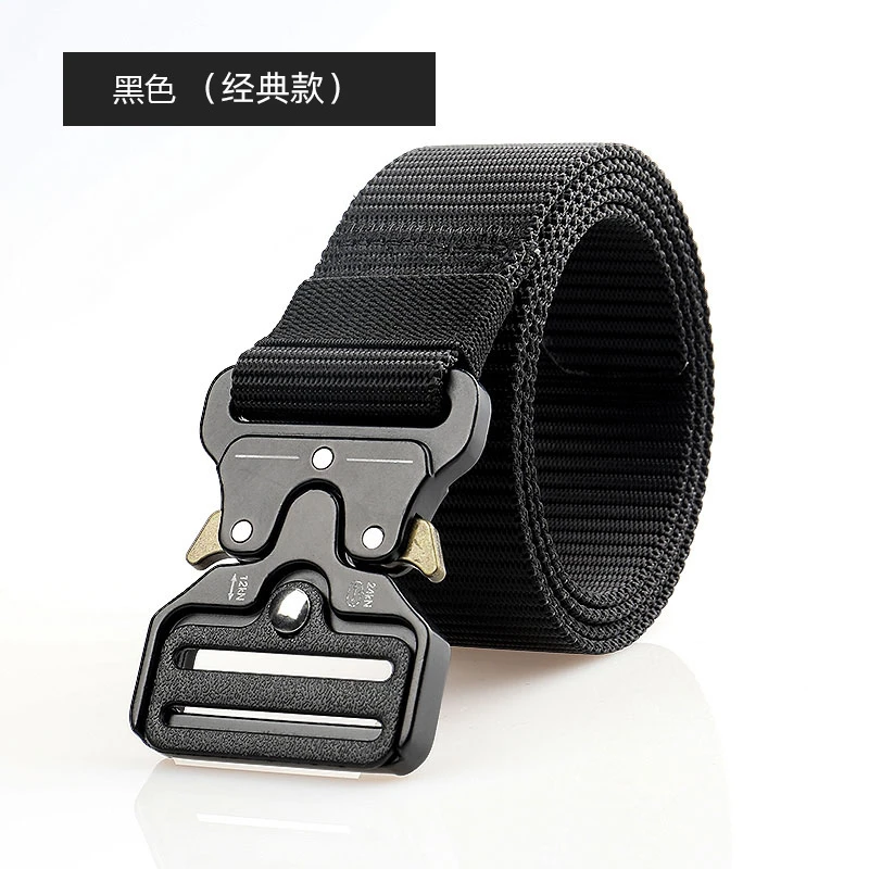 战术磁力男士成人速干自动扣军训运动眼镜蛇腰带多功能尼龙户外