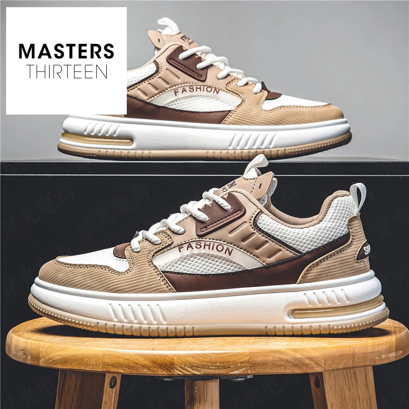 夏季男鞋百搭软底休闲运动鞋轻便舒适透气网面鞋男款潮鞋-24LJ099