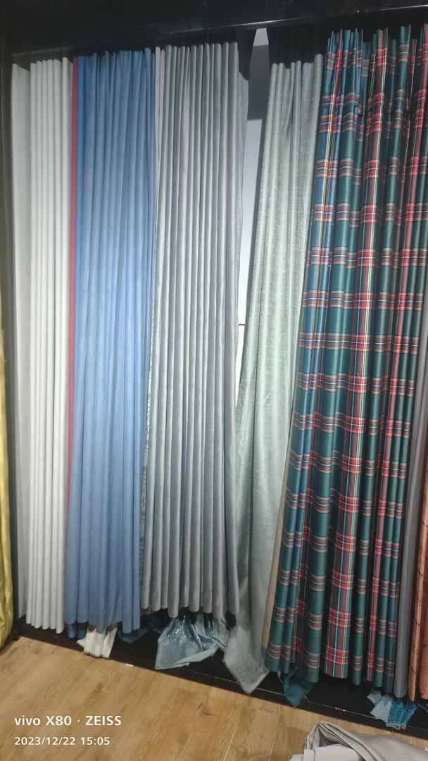 出租房窗帘，临时居住窗帘，窗帘，棉麻窗帘