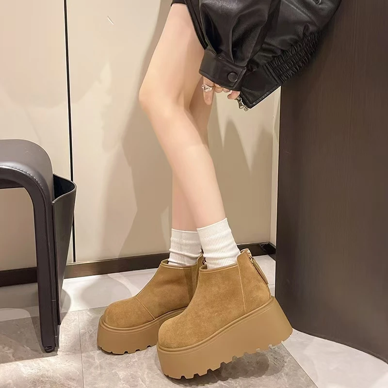 【600-700】听主播找编码下单加绒加厚雪地靴关