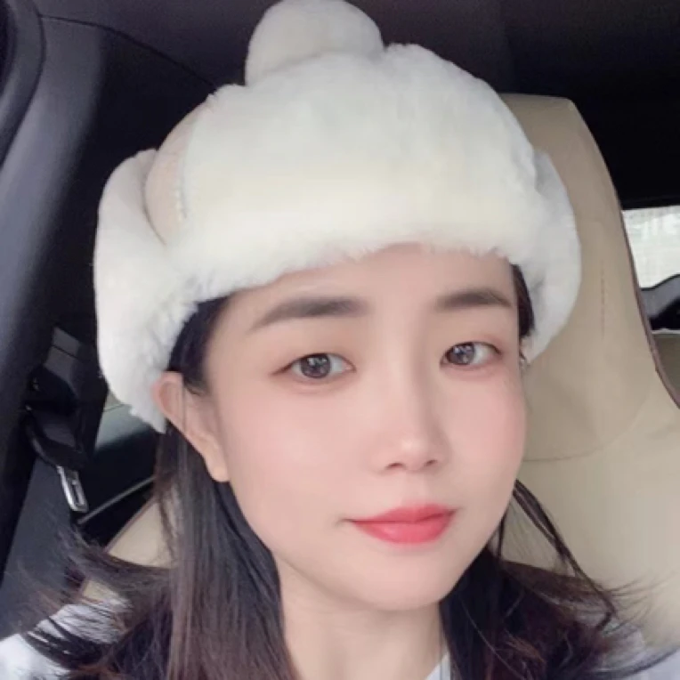 纯手工缝制皮毛一体男女大人羊皮雷锋帽子