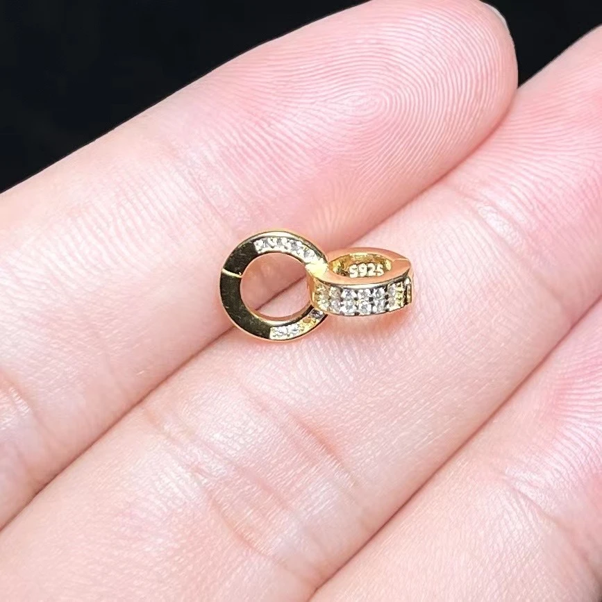 925银银制品 嘉谟优选--S925银万能扣子