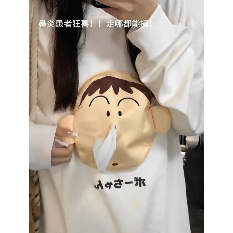 阿呆抽纸卫衣卡通动漫随时带纸短袖休闲宽松秋冬男女阿呆挂件上衣