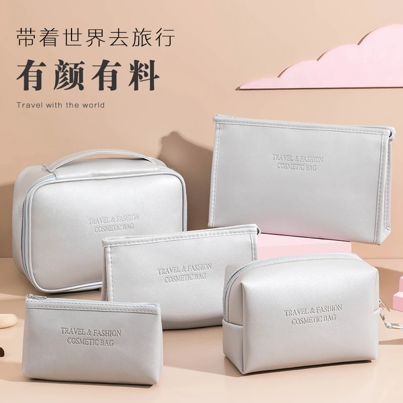 化妆包女新款便携式旅行大容量防水收纳袋高级感内胆多功能洗漱包