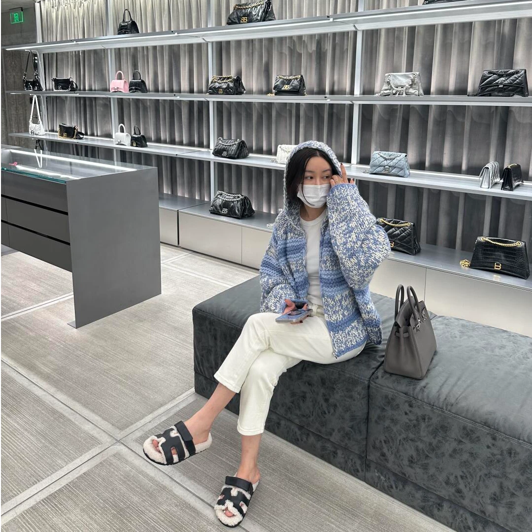 2024新款早秋冬季休闲简约外衣外套搭配休闲裤子显瘦百搭时尚洋气