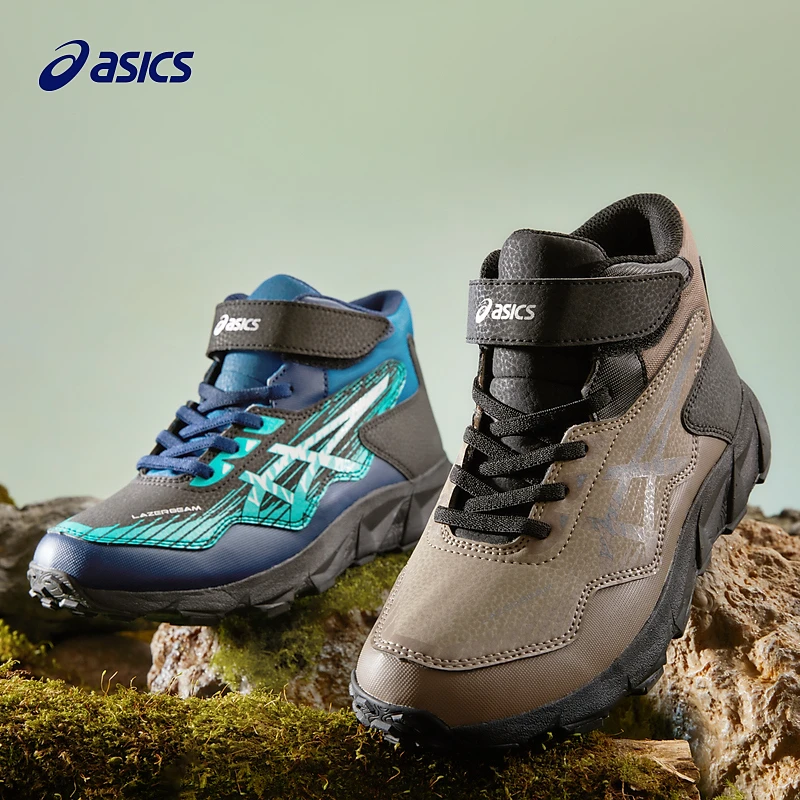 Asics/亚瑟士童鞋2023新款中帮男女童舒适保暖运动鞋1154A157