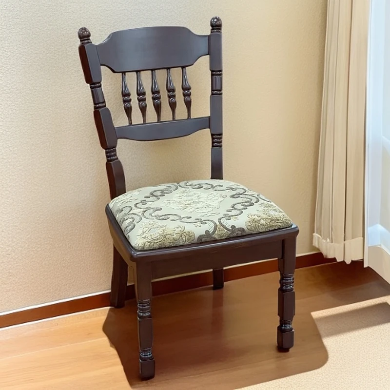 大连华丰家具集团大和系列实木餐椅 C113L