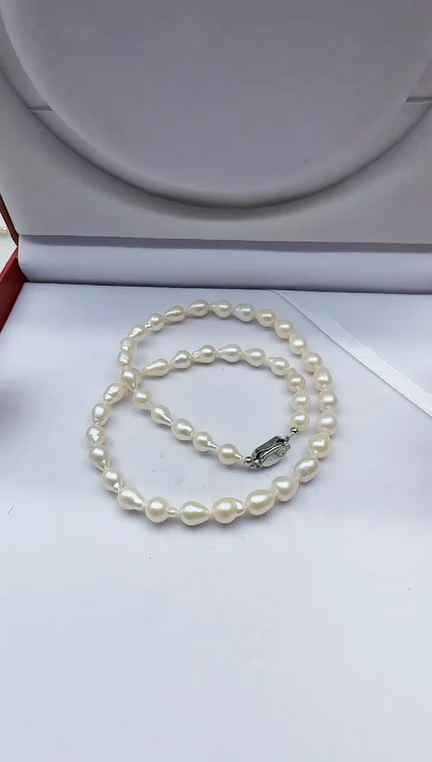 【闪购商品】淡水珍珠颈饰未镶嵌项链