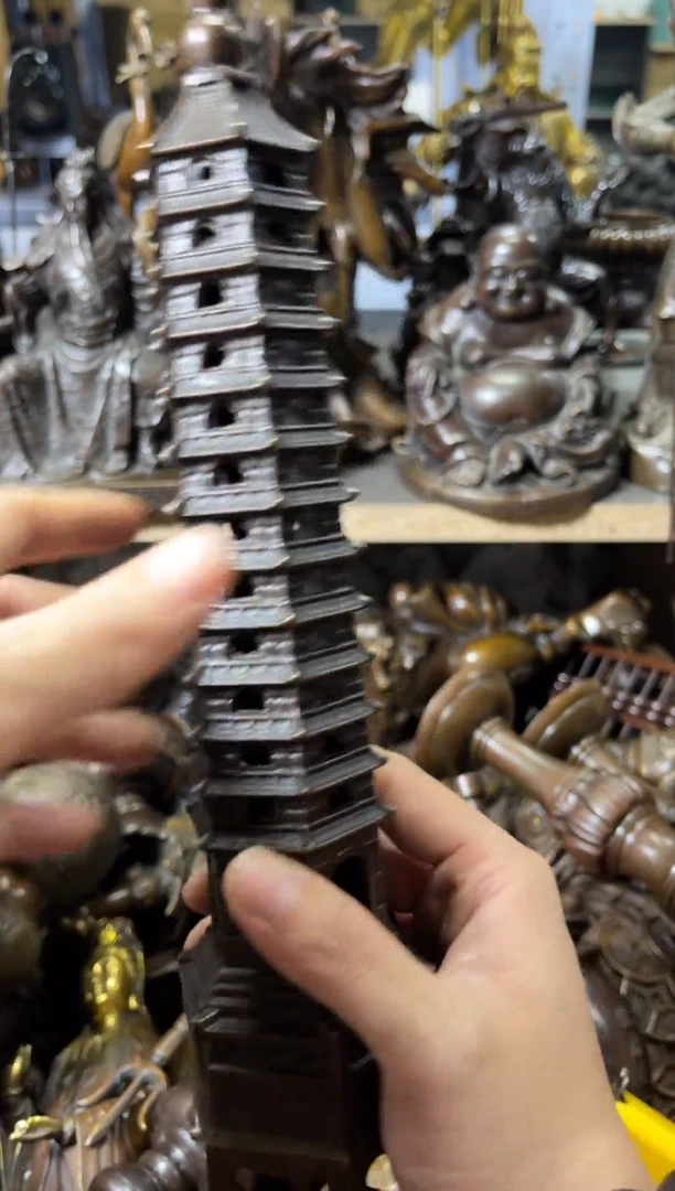 【闪购商品】铜文昌塔 案台摆件 物品摆件