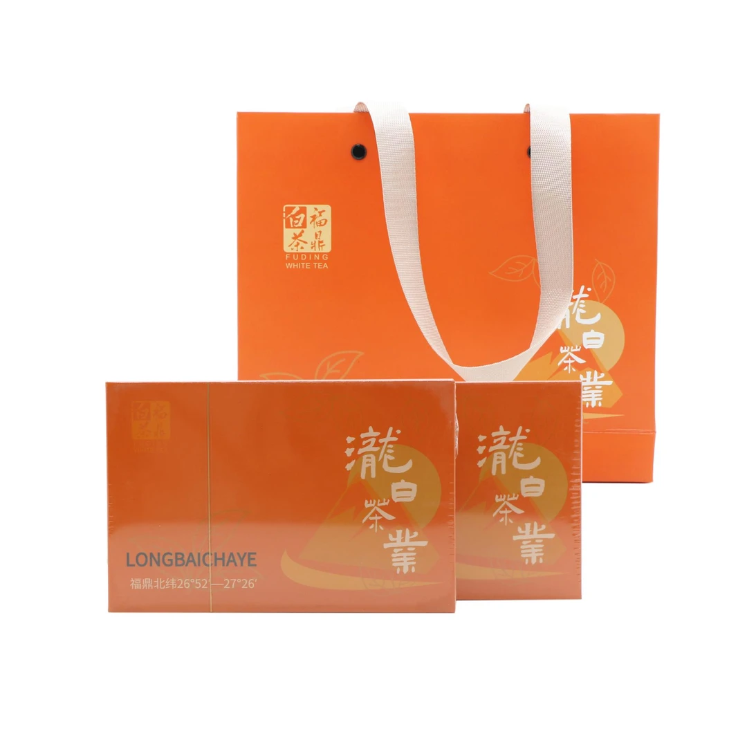 禾椙福鼎白茶2021陈皮龙珠生态白茶礼盒装老白茶