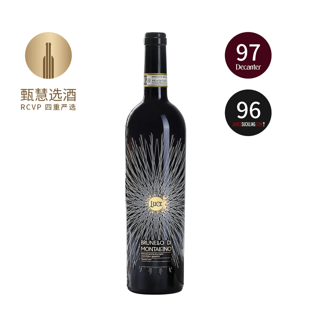 麓鹊酒庄布鲁奈罗红葡萄酒2018 15%vol 750ml 意大利
