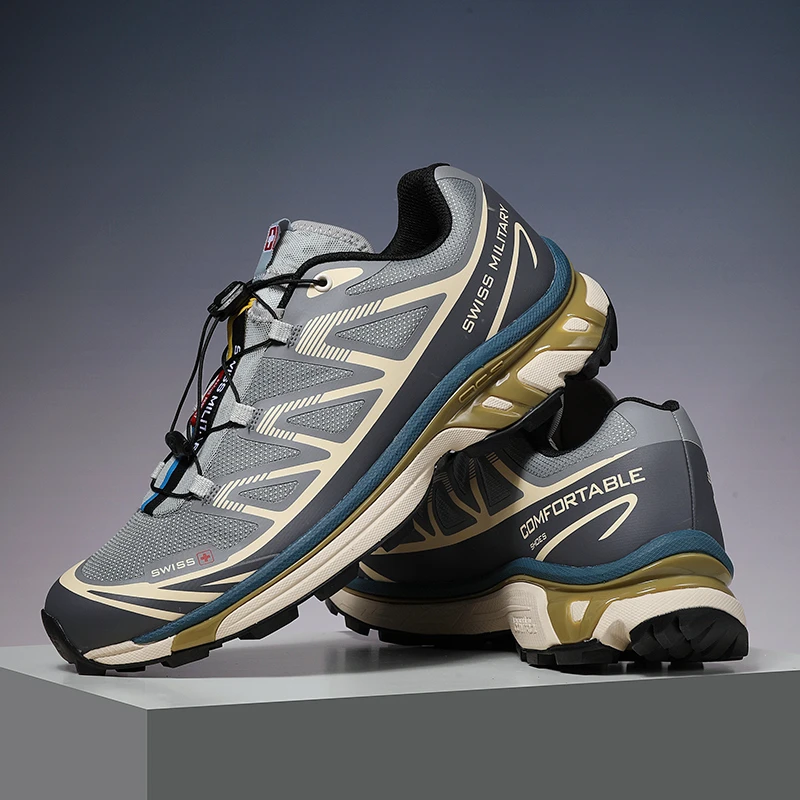 出口瑞士订单春季新款时尚百搭情侣款防滑设计运动休闲男女鞋5777