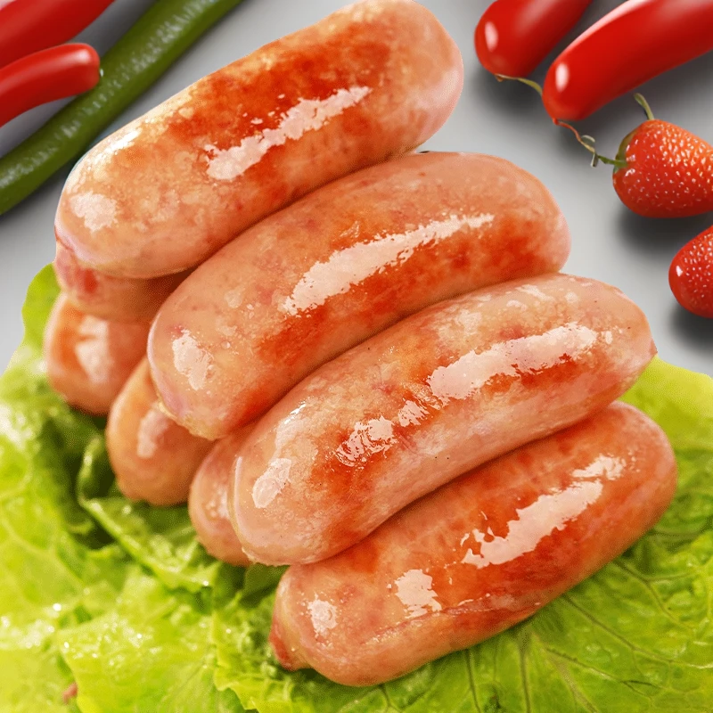 新鲜批发火山石烤肠黑椒地道肠台式手工纯猪肉脆皮烧烤肠↿