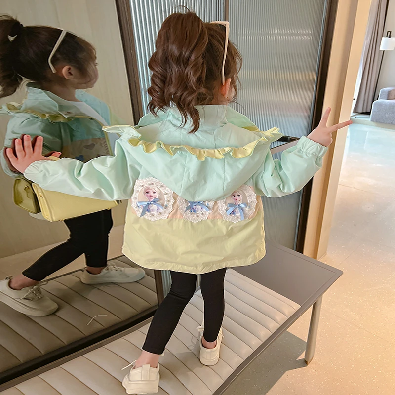 清仓女童外套春秋款2025新款洋气春季时髦衣服女孩上衣儿童装春装