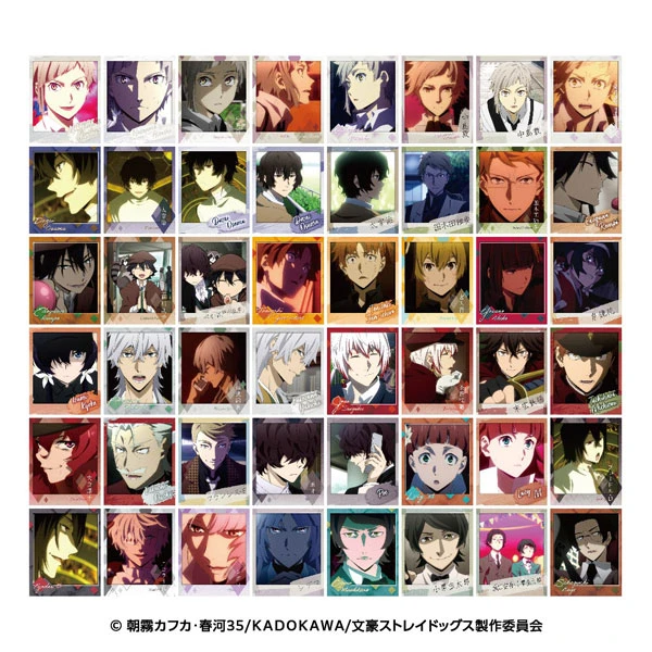 文豪野犬 SQmore 第一第二弹 拍立得 盲盒