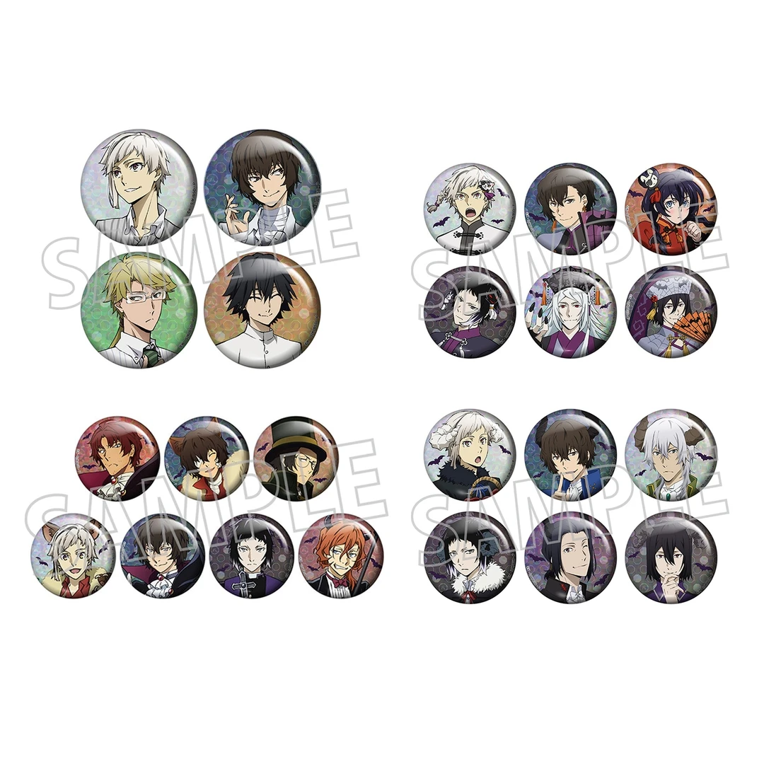 文豪野犬 八周年 万圣节 吧唧 盲盒