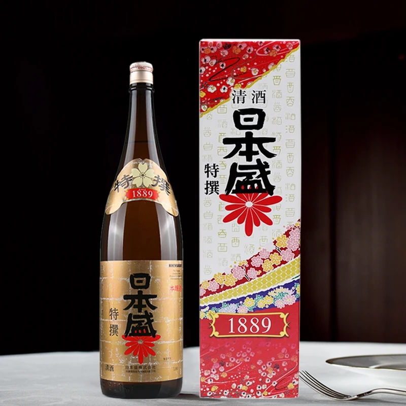 日本盛特选本酿造清酒淡丽辛口日本纯米酒大瓶日料店同款1800ml