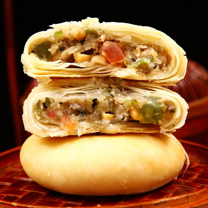 【60克/个】酥皮月饼苏式五仁月饼老式传统手工中秋月饼独立包装