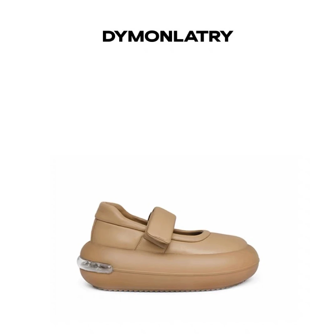 【Vaddition+】DYMONLATRY 泡泡厚底玛丽珍 未来极简松糕底鞋