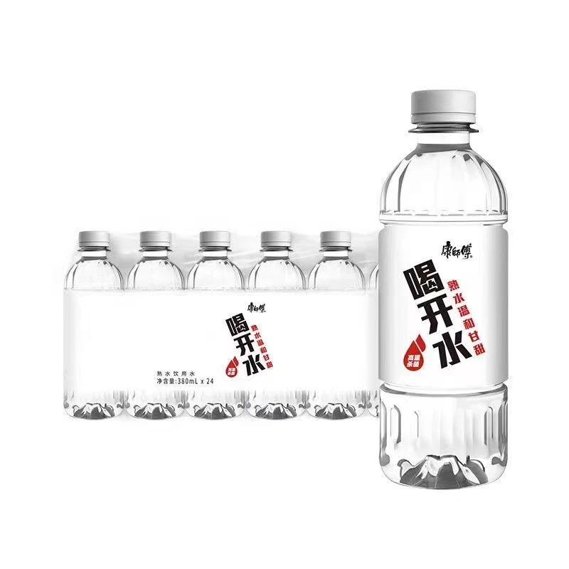 【特惠12瓶】康师傅喝开水380ml*12瓶整箱熟水饮用水家庭常备批发