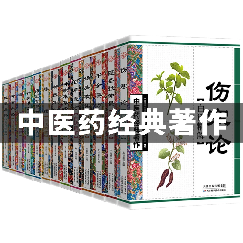 中医药经典著作伤寒论原版张仲景白话文精解版金匮要略基础入门书