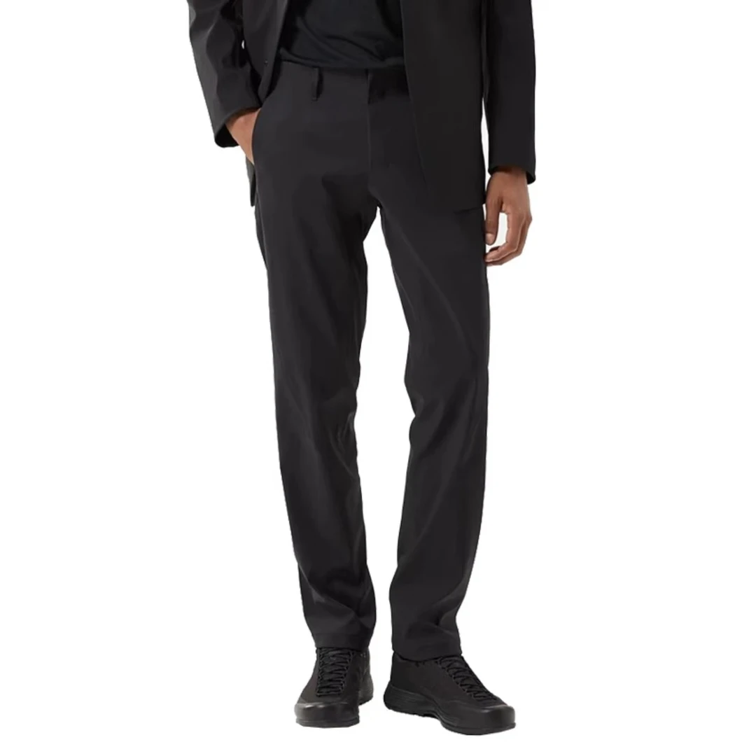 高配！MZG001冬季V系列男子防风商务软壳裤休闲西裤 修身