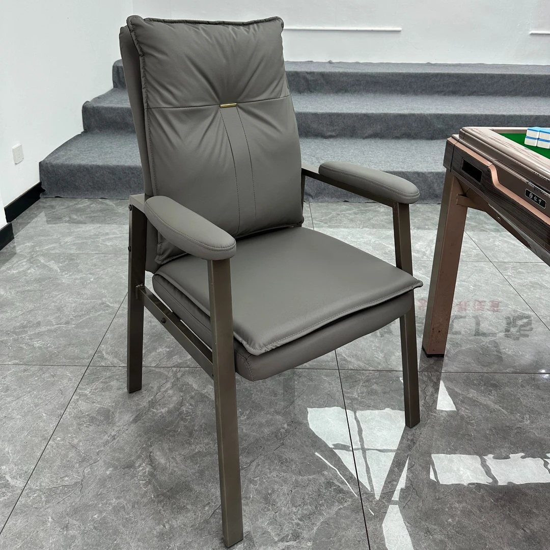 661棋牌室椅子麻将椅子专用麻将桌机打麻将的凳子批发四把加厚